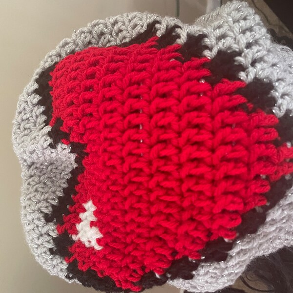 CROCHET PATTERN: 8-bit Slouchy Hat Pdf DOWNLOAD - Etsy