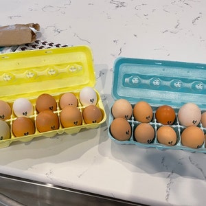 Mini Egg Stamps SALE Mix & Match Farm Fresh Eggs Stamper Chicken Lover Egg  Carton Stamp Free Shipping Chicken Lover Gift Idea 