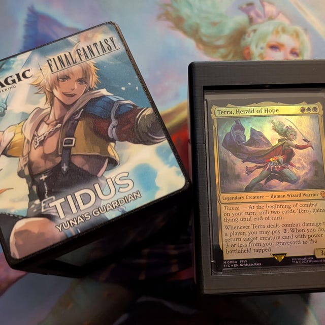 ff mtg tidus commander deck Magic: The Gathering - Final Fantasy - Deck