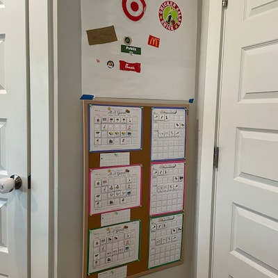 Weekly Kids Calendar, Printable Visual Schedule, Perpetual Calendar ...