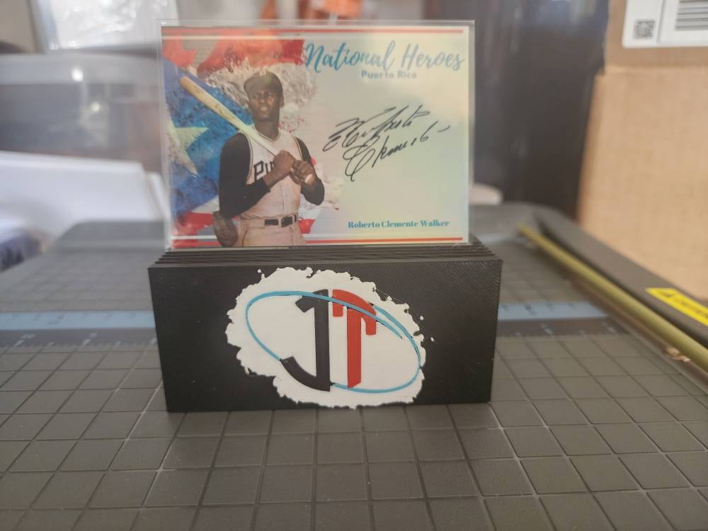 Custom Logo Trading Card Holder Personalized Display Stand Sports Cards for breakers and live stream sellers TCG 3D Printed