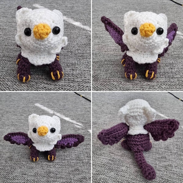 Griffin Pattern Baby Griffin Crochet Pattern - Etsy