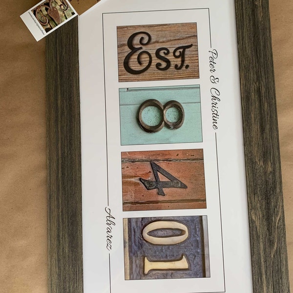 Personalized Wedding Gift for Couple, Unique Wedding Gift for Couple ...