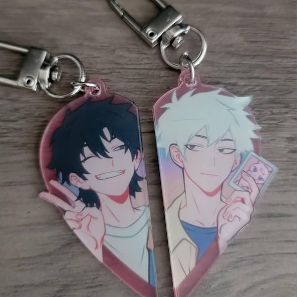 Link Click Acrylic Keychains - Lu Guang Cheng Xiaoshi Anime Merch - Etsy
