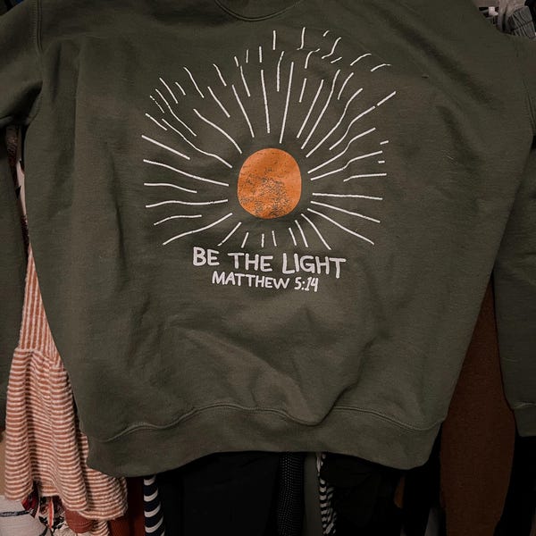 I'd Much Rather Be Around Cows All Day Sweatshirt main image 1