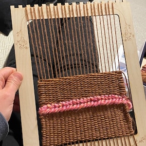 Weaving Kit: Pop Out Loom & Tools//diy//crafts//beginner//fiber Art ...