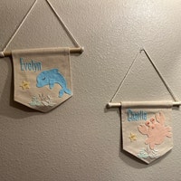 Baby Lion Cub Blossom Nursery Room Fan Pull / Light Pull