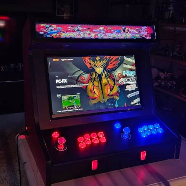 Mame Arcade Multicade Marquee for Reproduction Header/backlit Sign - Etsy