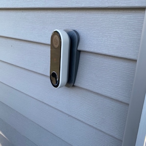NEST Hello Doorbell Mount for Vinyl Hardi board Aluminum | Etsy