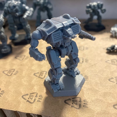 Caesar, Alternate Battletech Mechwarrior Miniature WITH BASE - Etsy
