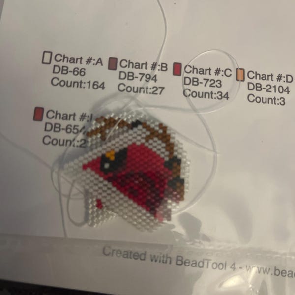 Beaded Cat Pattern Brick Stitch Jewelry Making DIY Pet Seed Bead Design