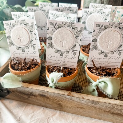 Grownotes™ Grow in Faith Bookmark Favor With Plantable Seed - Etsy