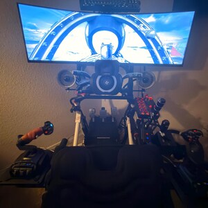 Playseat Challenge HOTASマウント：Logitech X52、X56、VKB Gladiator