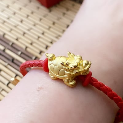 Zodiac Signs Charms 24K Gold Beads for Bracelet Necklace Pendant ...