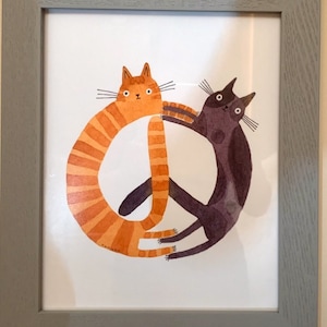 World Peace Cats Etsy