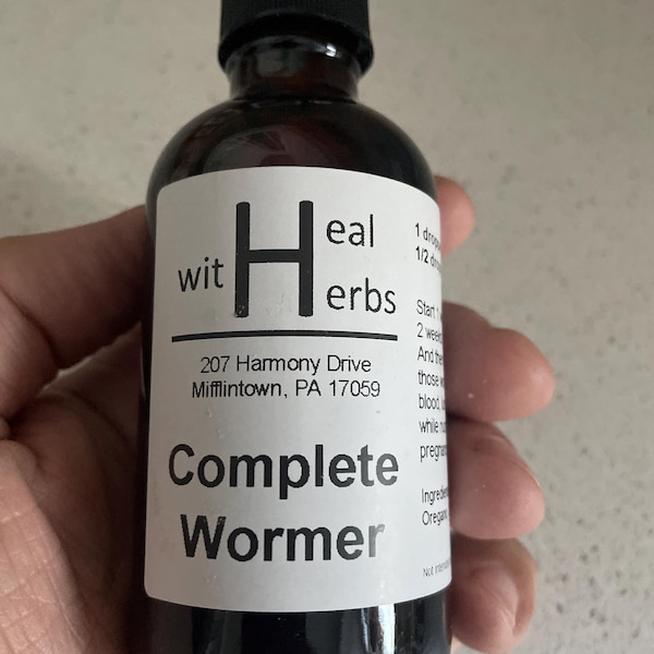 Complete Wormer Heal With Herbs - Etsy