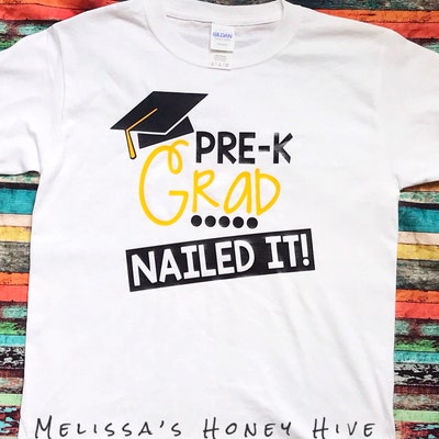 Nailed It Pre-k Grad SVG, DXF, EPS, Png Files for Cutting Machines ...