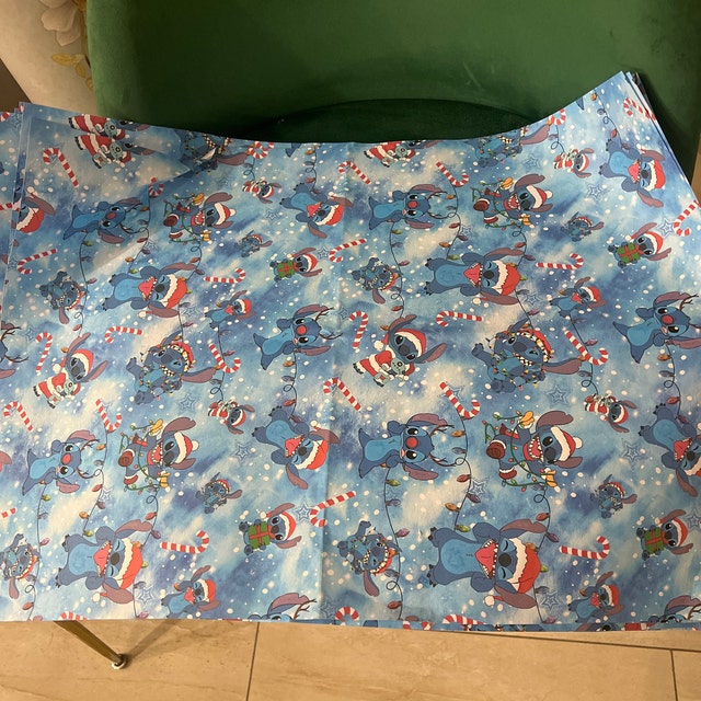 2 x STITCH Christmas Wrapping Paper - Lilo and Stitch Gift Wrap - Disney  Gift Wrap - Disney Wrapping Paper - Stitch Gift Wrap - Disney D2