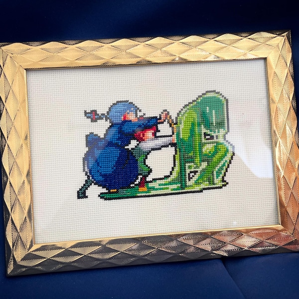 Howl's Meltdown Cross Stitch Studio Ghibli Moving Castle Pattern ...