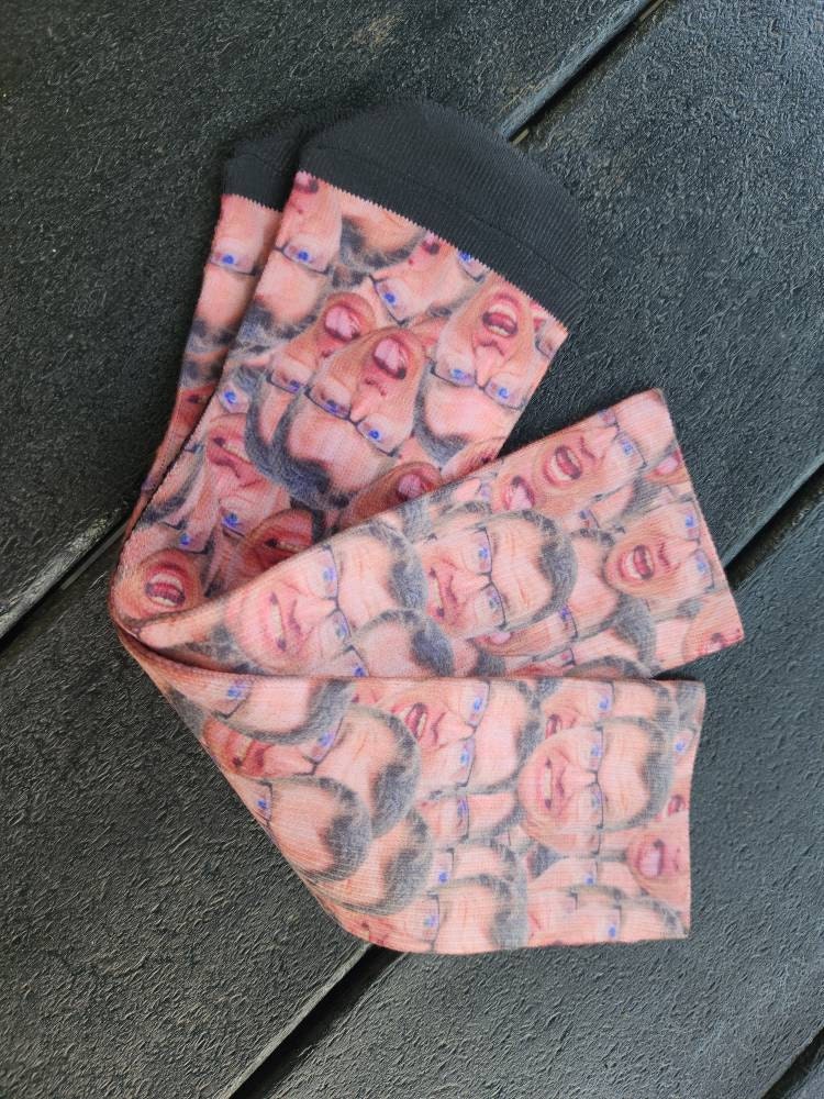 Custom Face Socks -Custom Photo Sock, Custom Socks, Personalized Socks, Custom Printed Socks, Picture Socks, Fathers Day Gift, Graduation