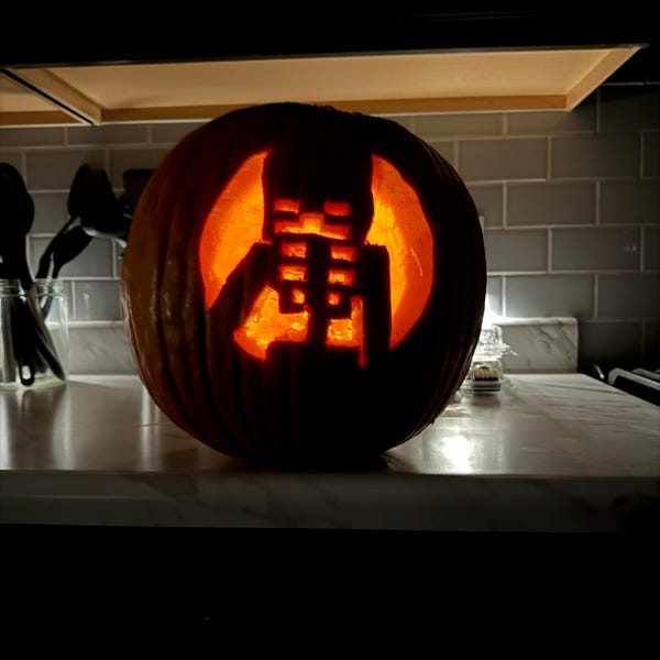 Minecraft Jack-o-lantern Stencils | Minecraft DIGITAL DOWNLOAD ...