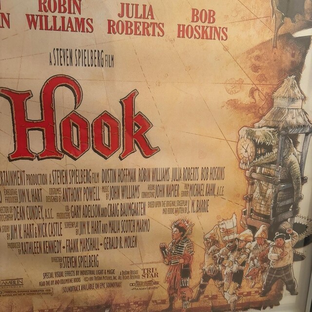 フック　HOOK USオリジナル映画ポスター Amazon.com: Hook Movie Posters Poster Decorative Painting