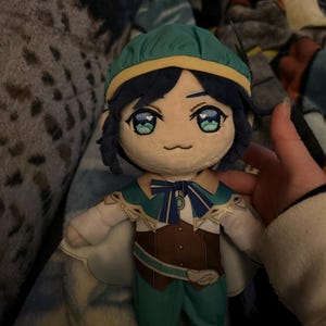 venti sex doll Genshin Impact Venti Plush Doll 40cm Stuffed Dress up Toy Gift Anime main image 1