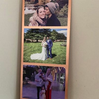 Personalised Solid Copper Photo and Map Print - Etsy