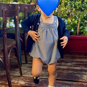 Baby Romper - Gingham Romper - Available in Several Colors
