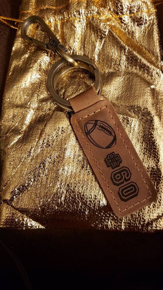 FOOTBALL KEYCHAIN, CHRISTMAS Gift