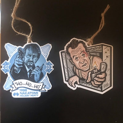John mcclane christmas ornament