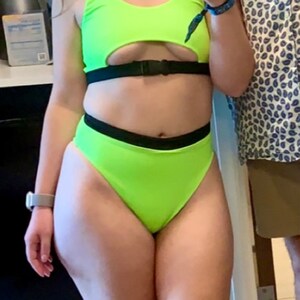 Underboob Buckle Top & Bottoms Set/ Rave Outfit/ Festival Outfit/ Bathing  Suit/ More Colors Available -  Canada