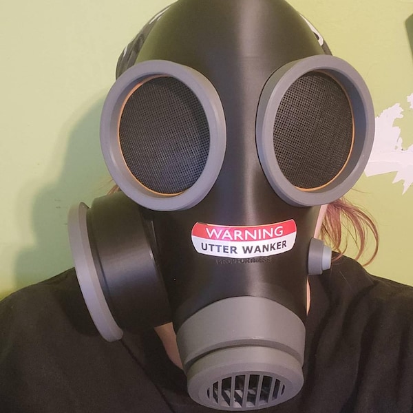 Pyro Gas Mask: 3D Printed Wearable Replica Cosplay Prop, S/M/L (team ...