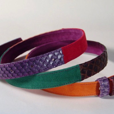 cotton tie belt