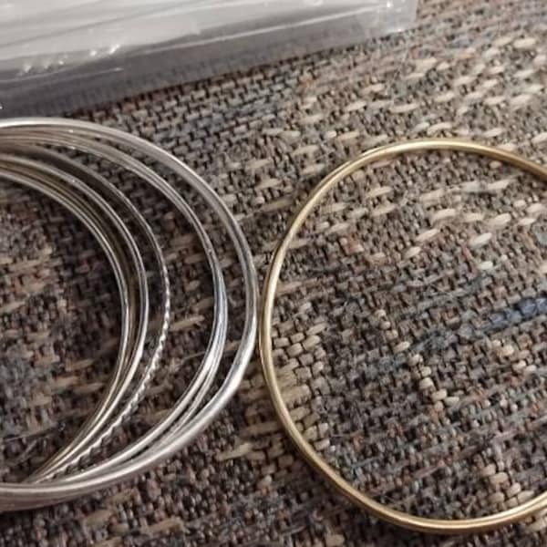 West Indian Bangles Sterling Silver