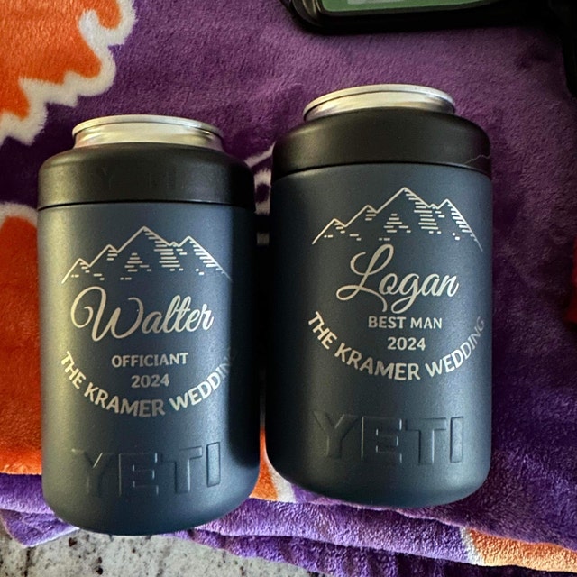 Custom Engraved Yeti Colster For Groomsmen - Set of (1) — Simply Yours By  Marcy