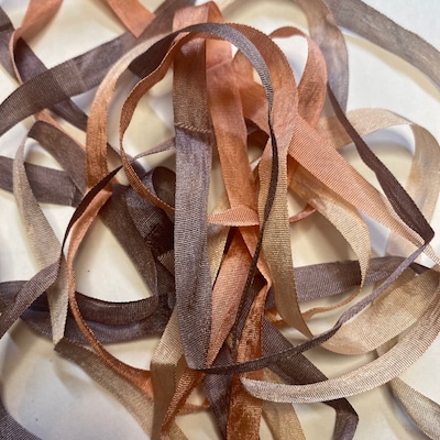 1/4 Inch Gypsy Variegated Silk Ribbon - Etsy