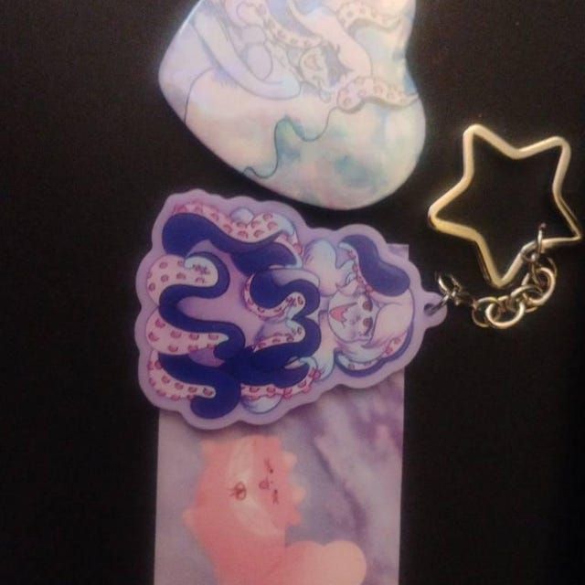 OMORI-スライムガール モリー- 2.5インチ アクリルキーホルダー（片面