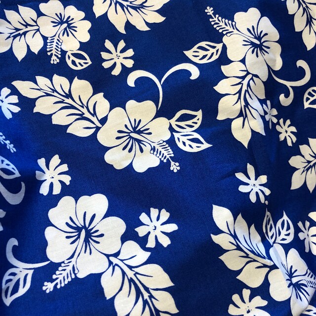 1点物⭕️お安く!◎Custom hawaiian fabric◎NR2◎9.7 100% Cotton Maui Surfboard Hawaiian Aloha Shirt - Made in