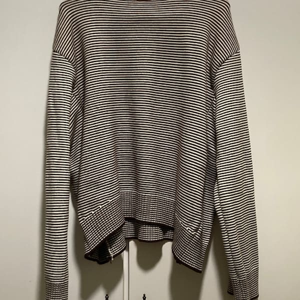Cotton Modal Stripe Sweater