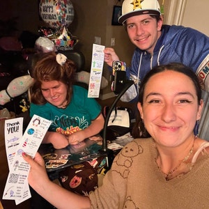 Monica added a photo of their purchase