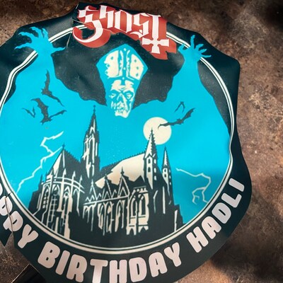 Heavy Metal Band Edible Cake Topper Maiden ACDC Manowar ... Its Your ...