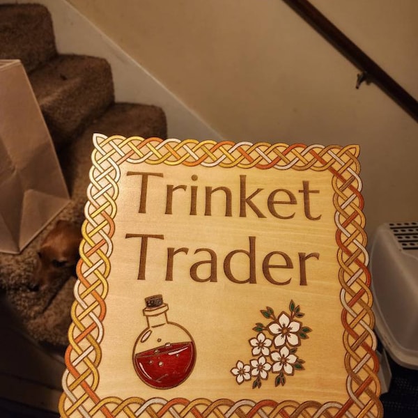 Trinket Trader Badge Pin - Etsy