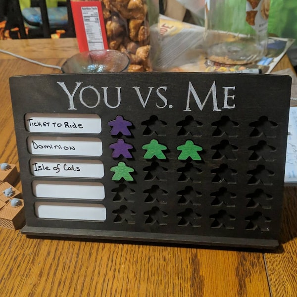 5x5 Game Tracker / Board Game Tracker / Game Challenge Board / Board ...