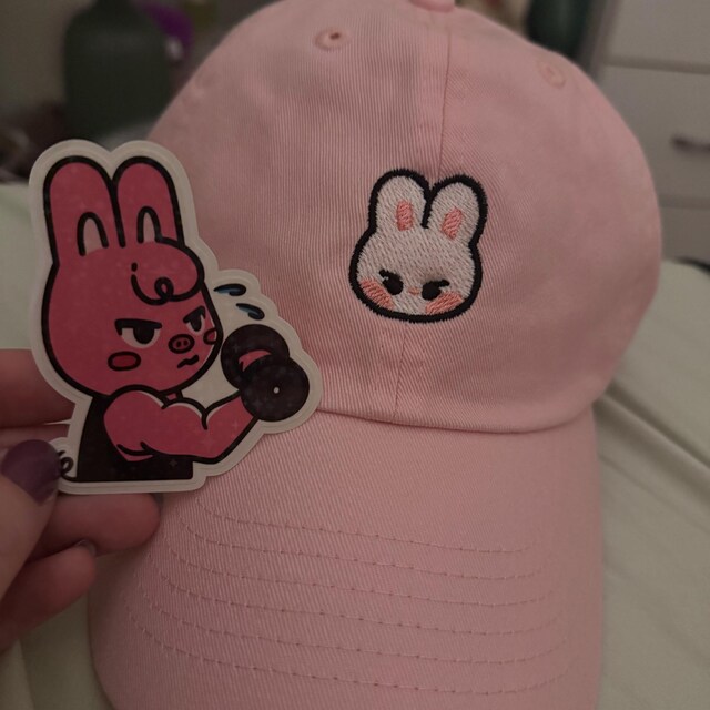 Mini Skzoo Embroidered Dad Hat. Adult Unisex. Adjustable Strap