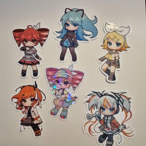 Kagamine Rin and Len Vinyl Sticker - Etsy