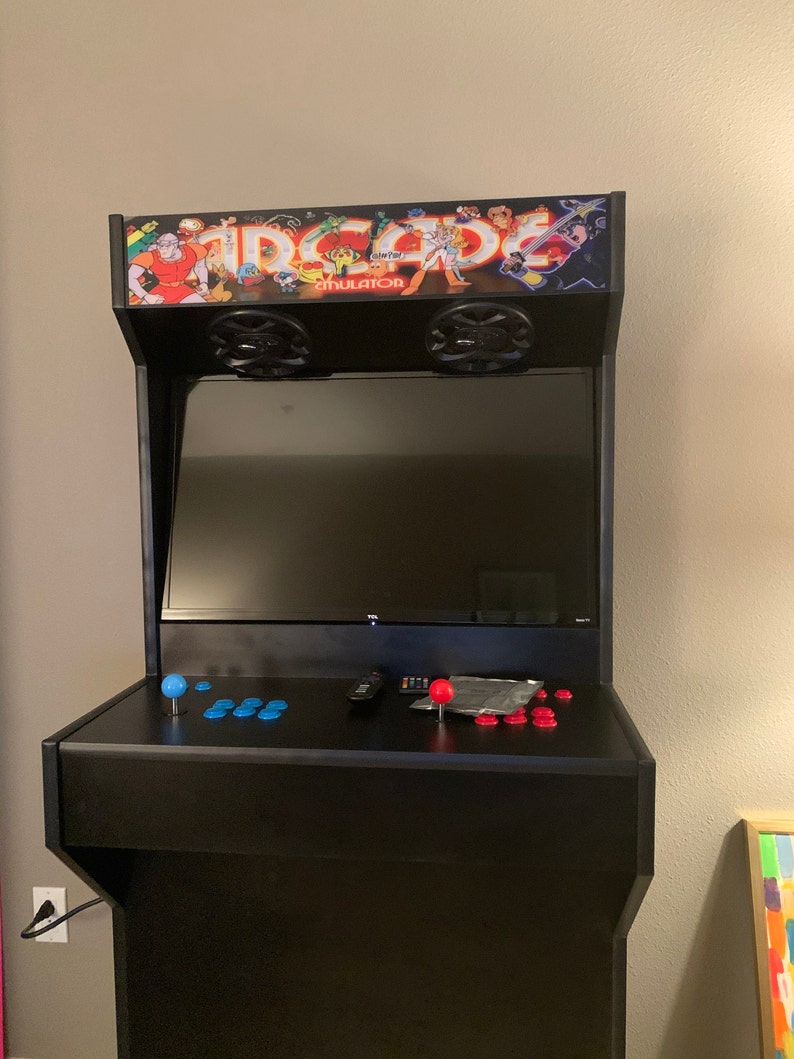 Arcade setup shared by Jesse Myers