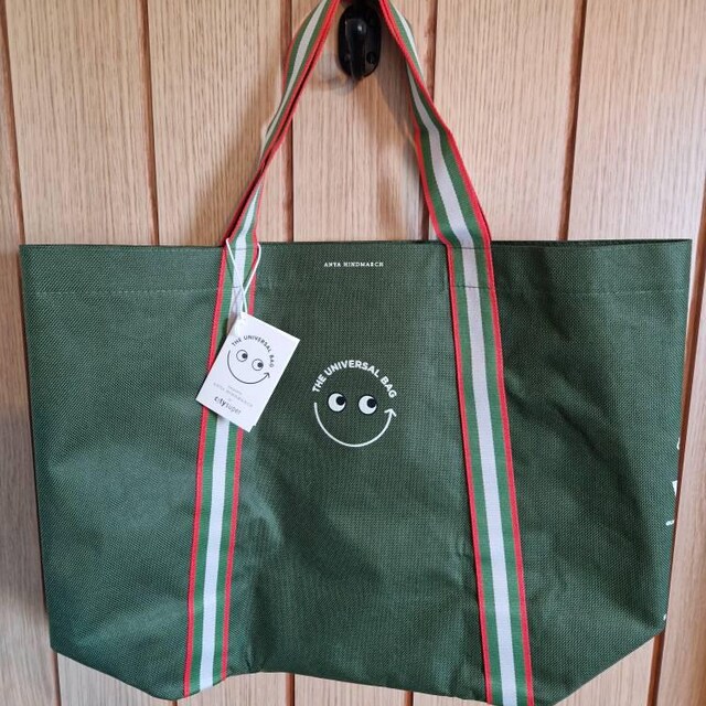 Anya Hindmarch X City'super the Universal Bag Green / Orange