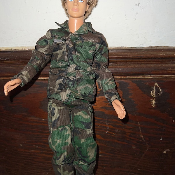 1/6 Scale Custom Made Military Suit - Woodland Camo US Army Replica ...