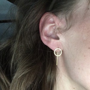 DLNCTD Best Simple Alloy Knotted Round Circle Stud Earrings Retro Gold & Silver Color Geometric Earring DLNCTD Best Simple Alloy Knotted Round Circle Stud Earrings Retro Gold & Silver Color Geometric Earring